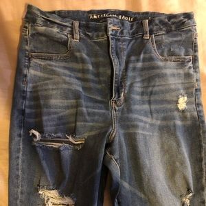 American eagle curvy high waisted jegging